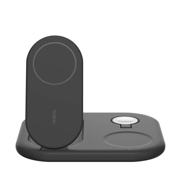 Open Box - Belkin - Qi2 15W 3-in-1 Mid Tier Wireless Stand - Bl Black - Picture 7 of 9